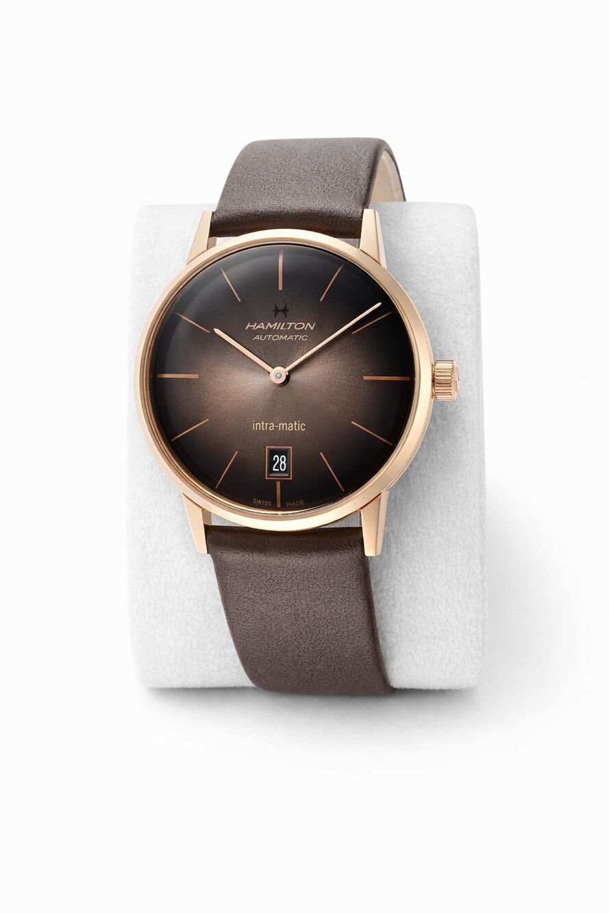 Hamilton American Classic Automatic Brown Dial Men's Watch H38465501